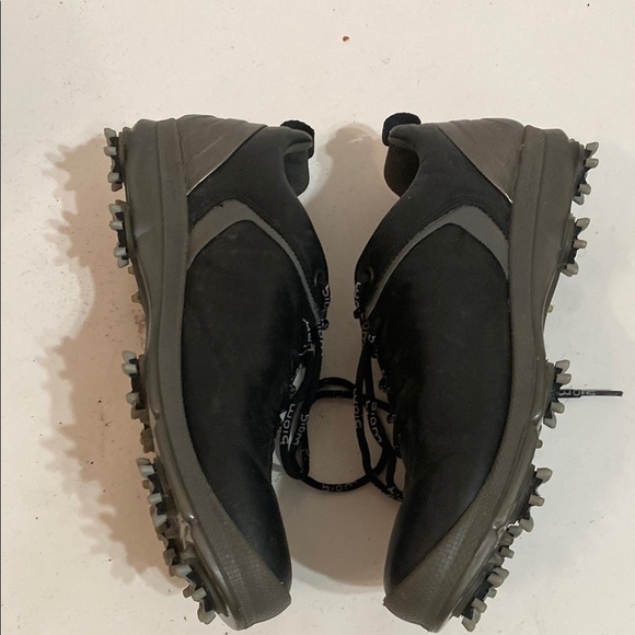 Ecco Men's Black Golf Shoes Size 7.5 (38) - Picture 12 of 12